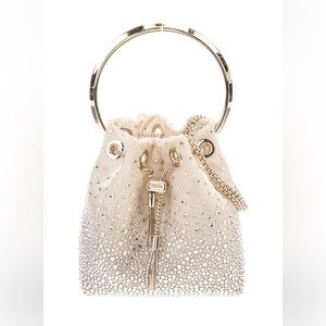 Jimmy Choo Crystal-Embellished Bon-Bon Bag